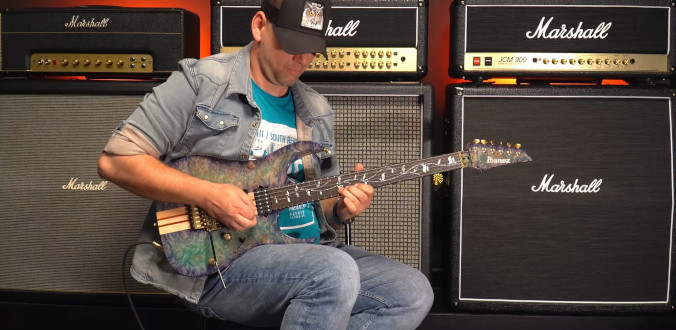 Ibanez IV2RG - test Tomka Andrzejewskiego