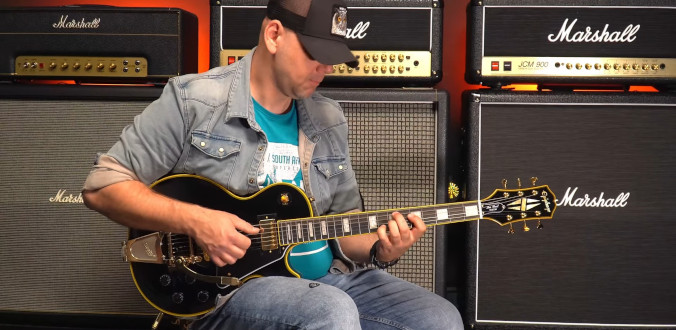 Czarna Pi�kno�� z charakterem - Epiphone Joe Bonamassa 1959 Les Paul Custom Bigsby Antique Ebony