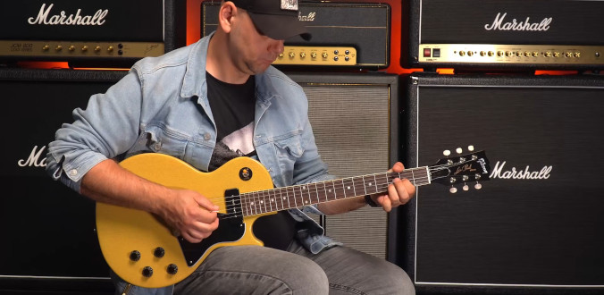 Gibson Exclusive Les Paul Special Faded TV Yellow Satin - test Tomka Andrzejewskiego