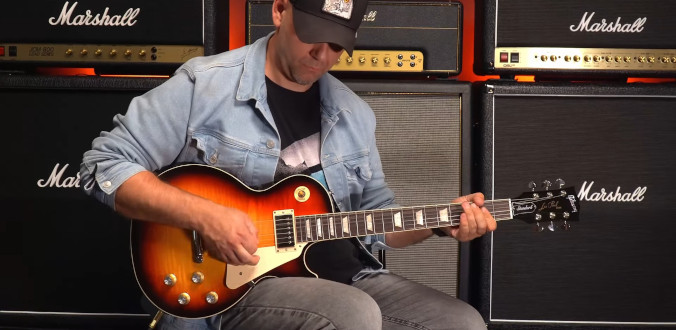 Gibson Les Paul Standard 60s AAA Exclusive Flame Top Tri Burst - test Tomka Andrzejewskiego