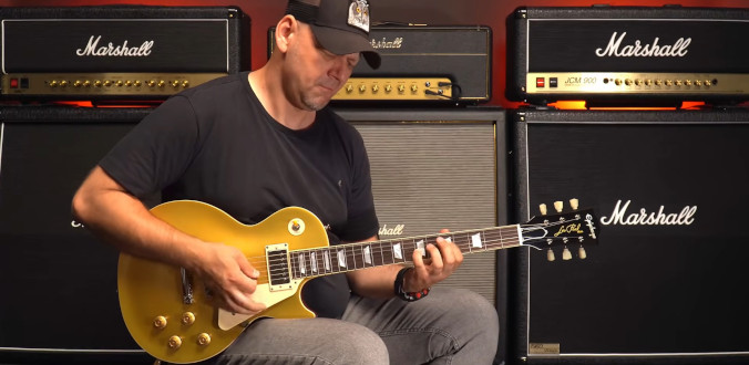 Epiphone 1957 Les Paul Goldtop Reissue Double Gold - test Tomka Andrzejewskiego