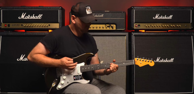 Fender American Ultra II Stratocaster HSS EB Texas Tea - test Tomka Andrzejewskiego