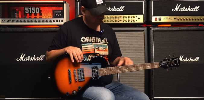 Epiphone ZERO TOUCH Special II VS Vintage Sunburst - test Tomka Andrzejewskiego