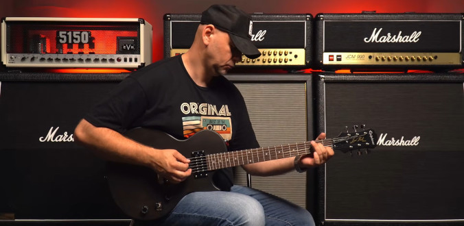 Epiphone ZERO TOUCH Ltd Ed Special-I Worn Ebony - test Tomka Andrzejewskiego