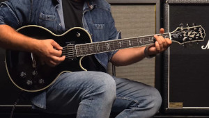 Epiphone Exclusive Les Paul Custom Bats Flight Transparent Ebony Burst - test Tomka Andrzejewskiego