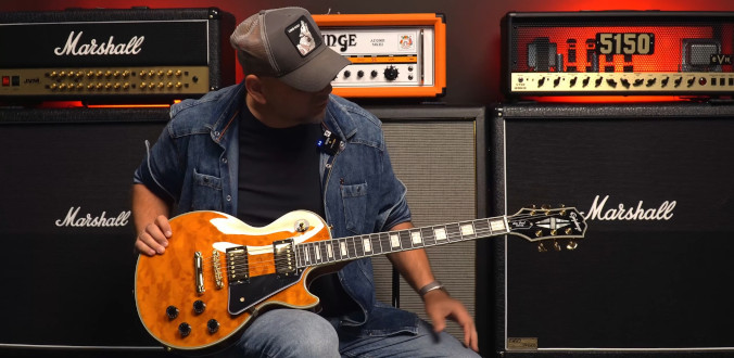 TAKI LES PAUL CUSTOM ROBI WRA�ENIE! – Epiphone Exclusive Les Paul Custom Quilt Transparent Amber