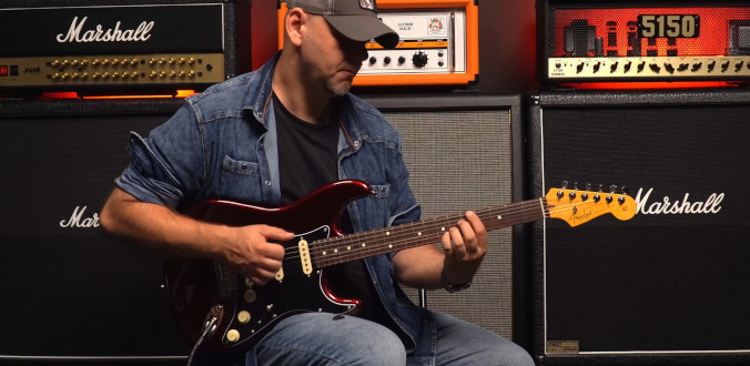 Fender American Professional Stratocaster HSS RW OXB - test Tomka Andrzejewskiego