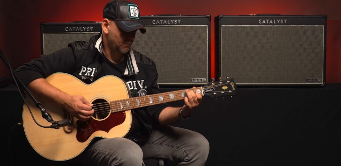Gibson SJ-200 Studio Walnut Natural - test Tomka Andrzejewskiego