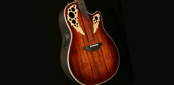 Ovation C2078AXP-KOA Custom Elite Plus - Mini Test Guitar Center