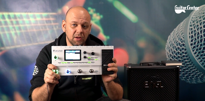 Mooer GE 250 - kr�tki test Guitar Center