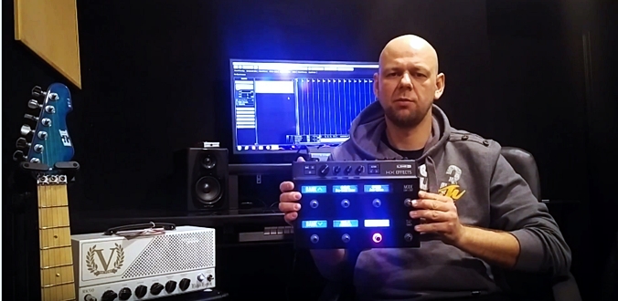 Line 6 HX Effects - testuje Tomek Andrzejewski