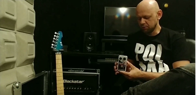 Tomek Andrzejewski testuje Electro-Harmonix Pitch Fork 