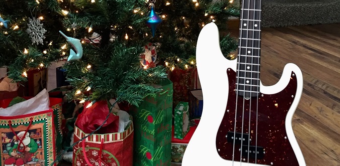 Czym obdarowa� basist� na gwiazdk�?