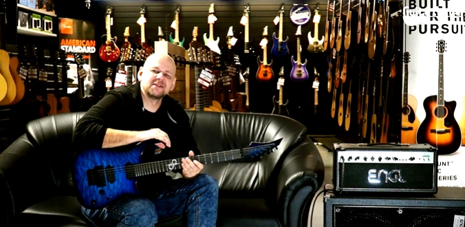 Solar Guitars S1.6FR QOB w te�cie Tomka Andrzejewskiego