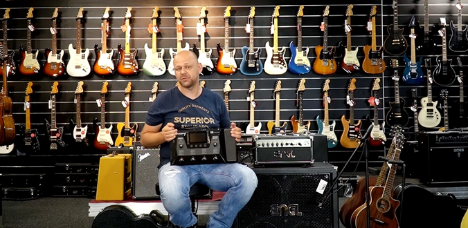 Zoom G6 - test Guitar Center