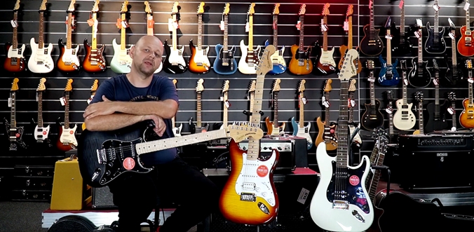 Nowe Stratocastery z serii Affinity - test Tomka Andrzejewskiego