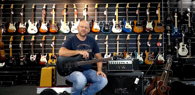 Ibanez S520 WK - test Guitar Center