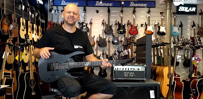 Solar Guitars A1.6C G2 - test Tomka Andrzejewskiego