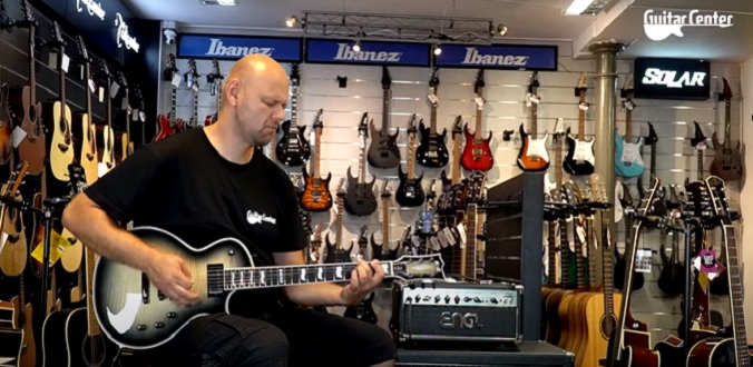 ESP E-II Eclipse Full Thickness BLKNB w rękach Tomka Andrzejewskiego - Test