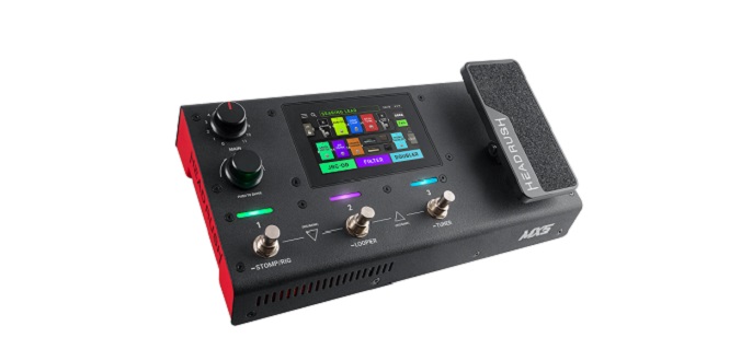 Nowy multiefekt HeadRush MX5 w r�kach Tomka Andrzejewskiego