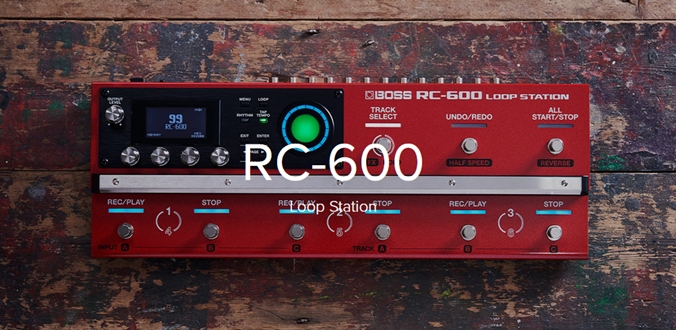 Najnowszy looper pod�ogowy Boss RC-600