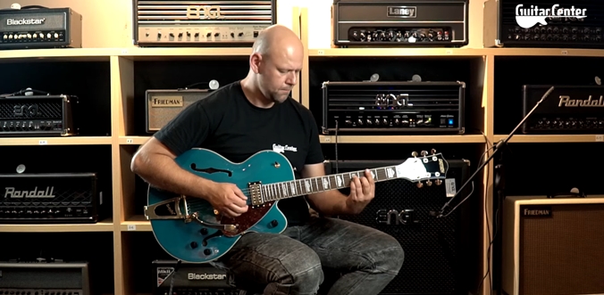 Nasz test Gretsch G2410TG Streamliner Hollow Body 