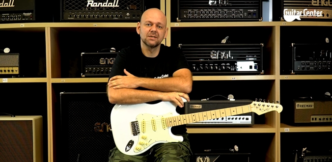 Carter Guitars ST Deluxe MN WH - testuje Tomek Andrzejewski