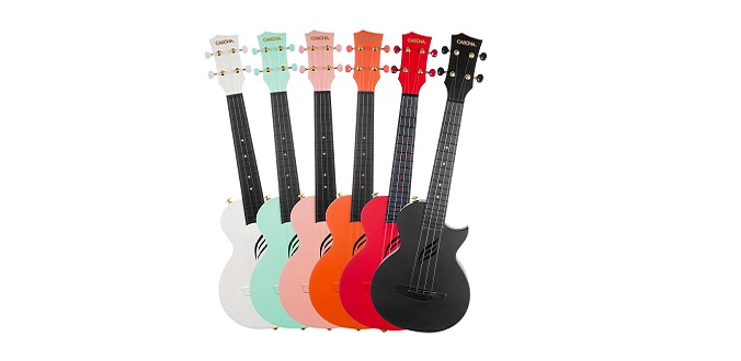Cascha Carbon Fibre Ukulele - Pe�na gama kolor�w dost�pna w GC!