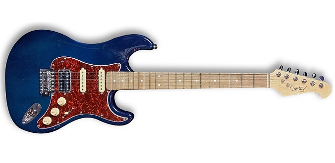 Carter Guitars ST Deluxe HSS RED SBL - Test Guitar Center TV