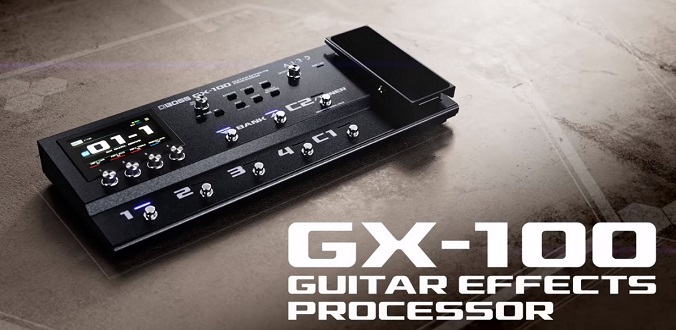 Boss GX-100 - Test Guitar Center tu� po premierze!