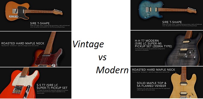 Dwie wersje Sire Larry Carlton T7? Standard TELE czy modern TELE?
