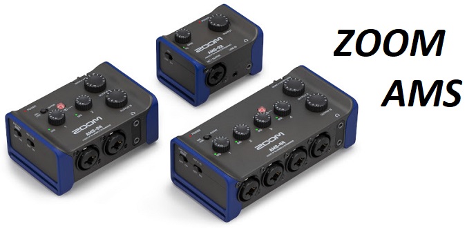 Nowe interfejsy audio Zoom AMS-22, AMS-24 i AMS-44