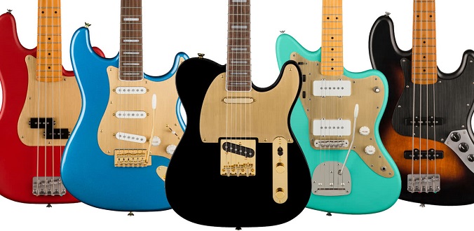 Squier 40th Anniversary Gold Edition | TV Guitar Center