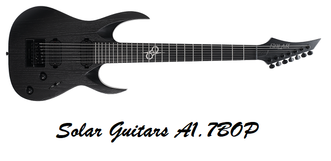 Solar Guitars A1.7BOP - Topowa gitara do ciężkiego grania!