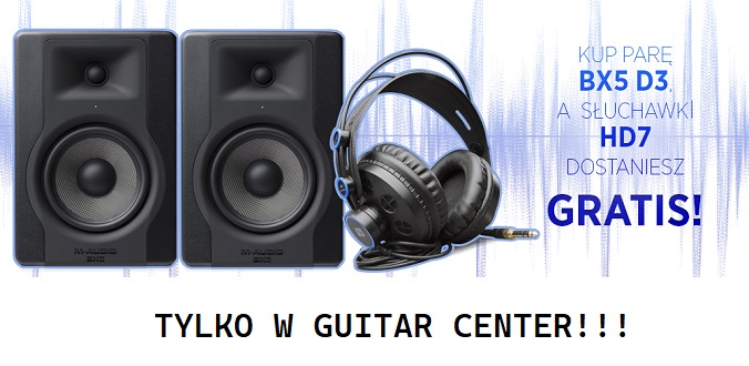 Promocja! Kup parę monitorów BX5-D3 a słuchawki otrzymasz GRATIS!