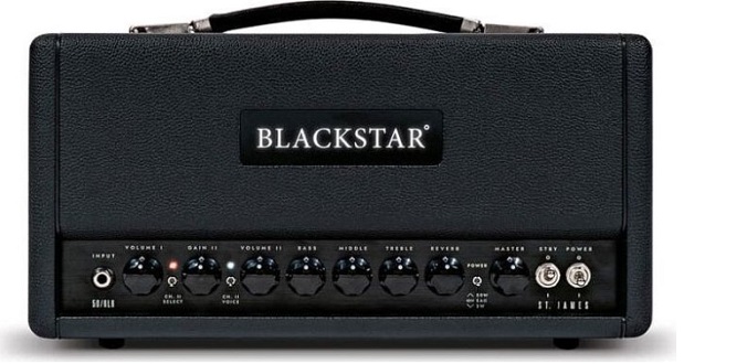 Blackstar St. James 50 6L6 Black Head - Test Guitar Center