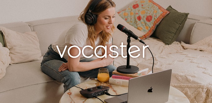 Rozwijaj swój podcast z Vocaster One Studio