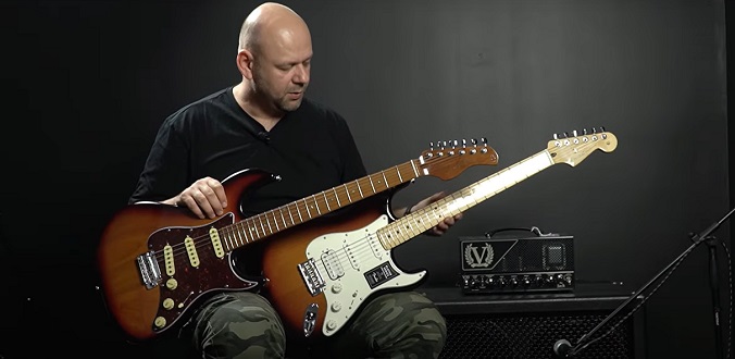 Kr�tko i na temat - Sire Larry Carlton S7 Vintage 3TS vs Fender Player Plus Stratocaster MN 3TSB