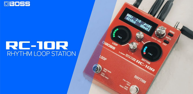 Boss RC-10R ju� w GuitarCenter!