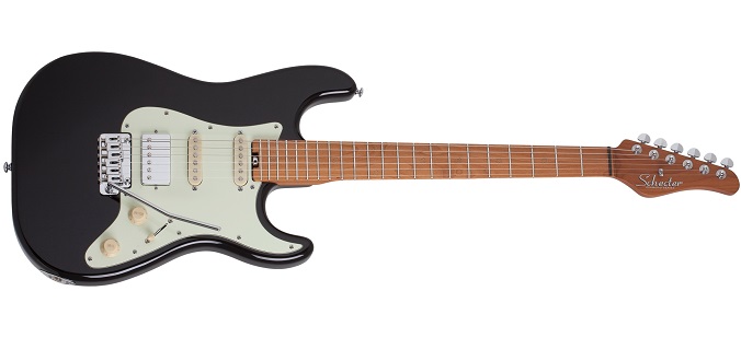 Schecter DS Traditional HSS Nick Johnston Atomic Ink - test TV Guitar Center