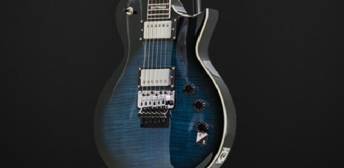 Test gitary ESP LTD AS-1FR FM BLKAQSB