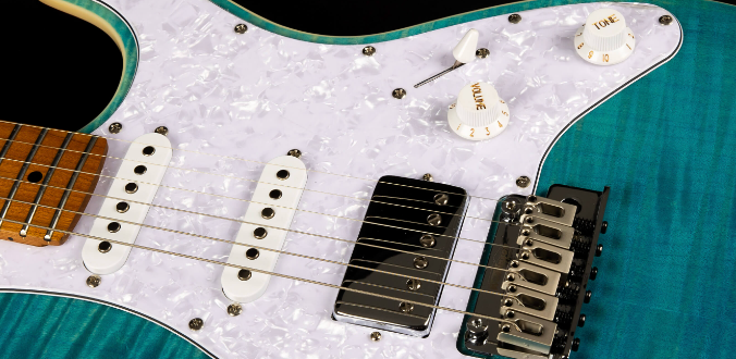 Jet Guitars JS-450 OBL HSS - test Tomka Andrzejewskiego