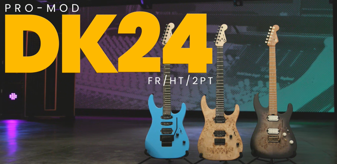 Charvel Pro-Mod DK24 HSS FR E Infinity Blue - test Guitar Center