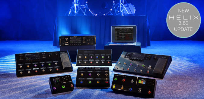 Nowy firmware dla proces�w gitarowych Helix od Line 6!