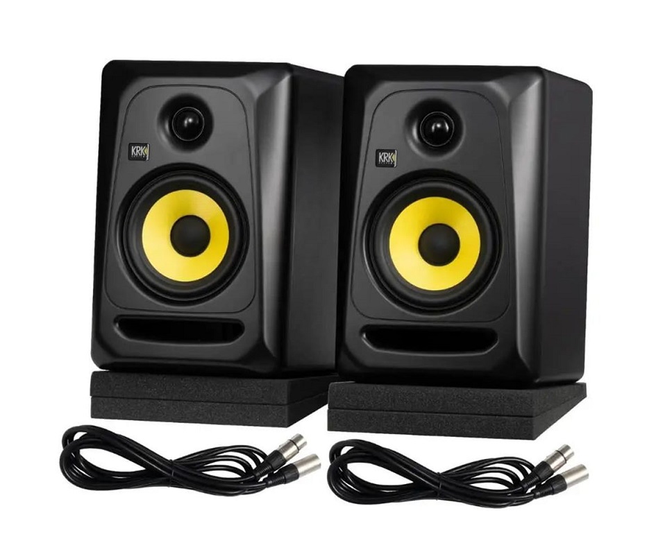 KRK ROKIT 5 RP564 2台 KRK Rokit 5 2-Way 5 in Powered Studio Monitor Speakers Black