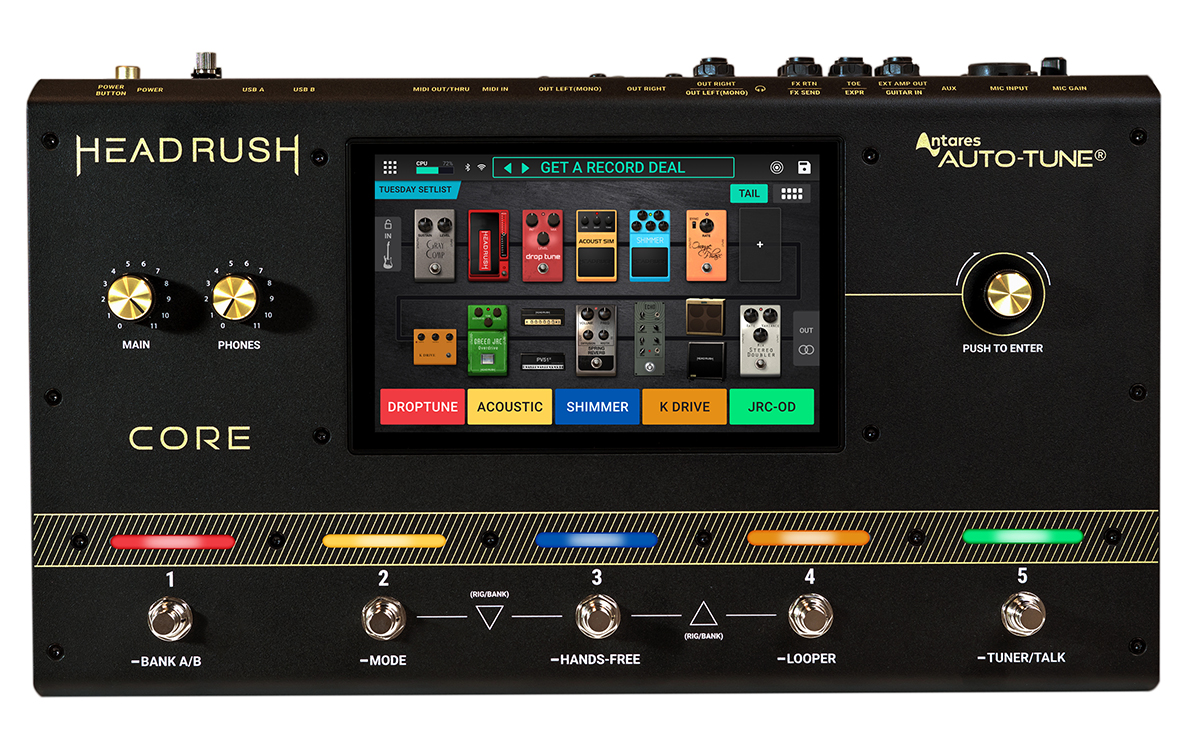 HeadRush Core マルチエフェクター Core | HeadRush FX