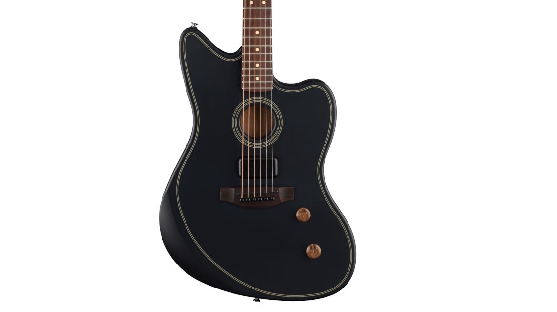 Fender Standard Acoustasonic Jazzmaster BLK - Fender