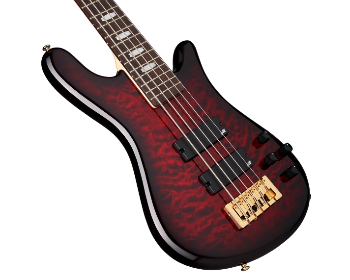 Spector Icon NS-5 Bolt-On Black Cherry Gloss Korpus