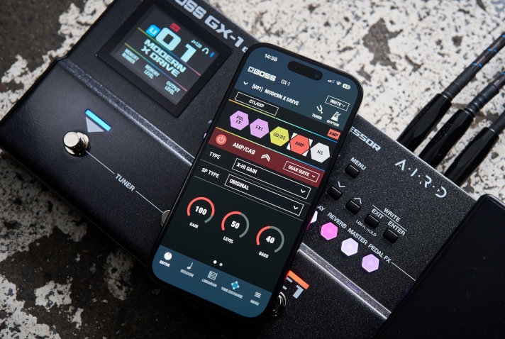 Boss GX-1 Aplikacja