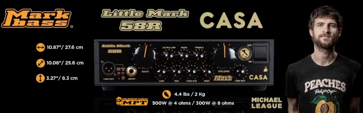 Markbass Little Mark Casa 58R Michael League